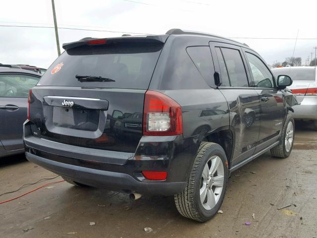 1C4NJCBA0GD636687 - 2016 JEEP COMPASS SP შავი ფოტო 4