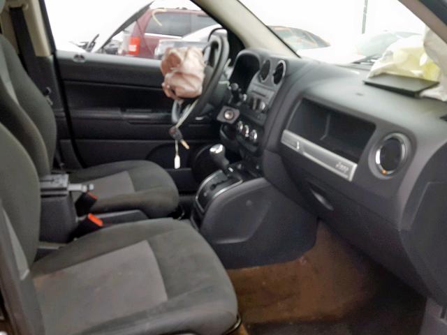 1C4NJCBA0GD636687 - 2016 JEEP COMPASS SP შავი ფოტო 5