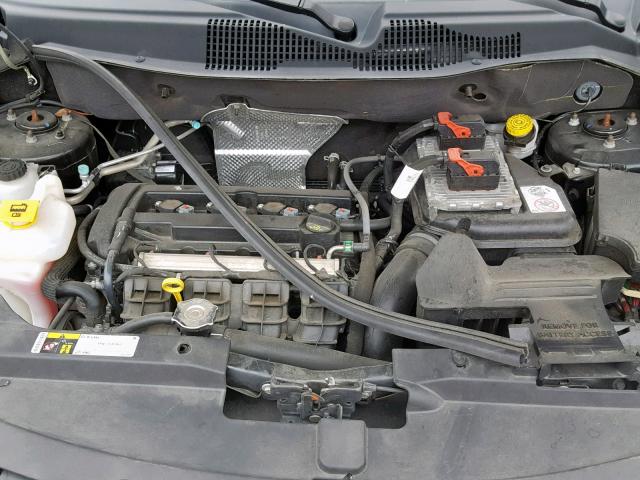 1C4NJCBA0GD636687 - 2016 JEEP COMPASS SP შავი ფოტო 7