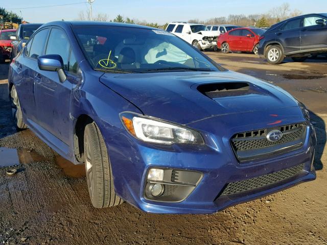 JF1VA1J68G9829809 - 2016 SUBARU WRX LIMITE BLUE photo 1