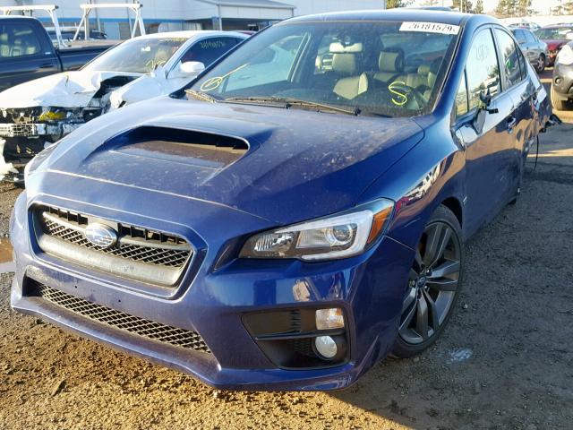 JF1VA1J68G9829809 - 2016 SUBARU WRX LIMITE BLUE photo 2