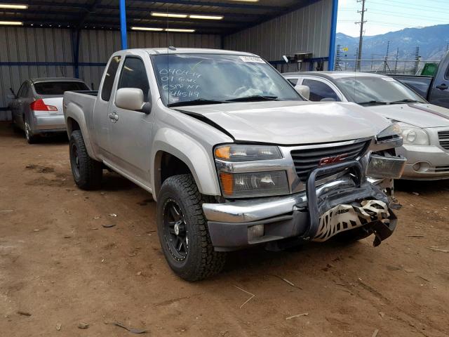 1GTDT19E198112074 - 2009 GMC CANYON SILVER photo 1