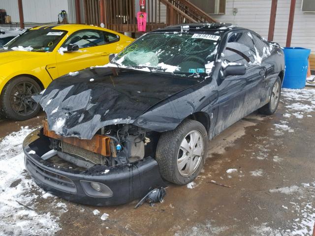 1G1JF12TX17388033 - 2001 CHEVROLET CAVALIER Z BLACK photo 2