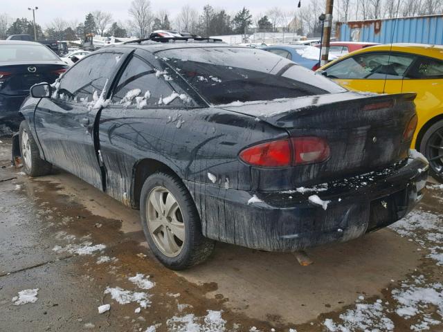 1G1JF12TX17388033 - 2001 CHEVROLET CAVALIER Z BLACK photo 3