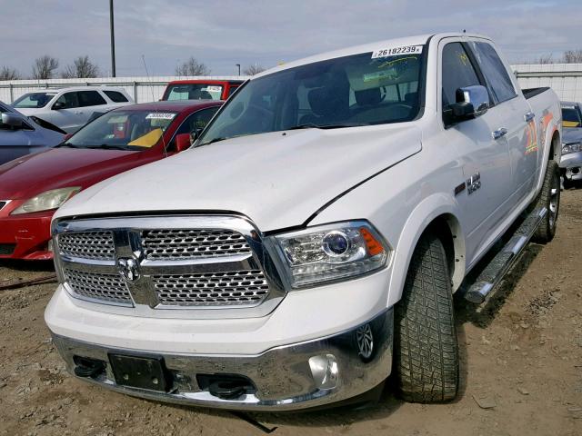 1C6RR7NM8GS365825 - 2016 RAM 1500 LARAM WHITE photo 2