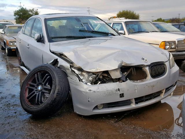 WBANA53525B858523 - 2005 BMW 525 I GRAY photo 1