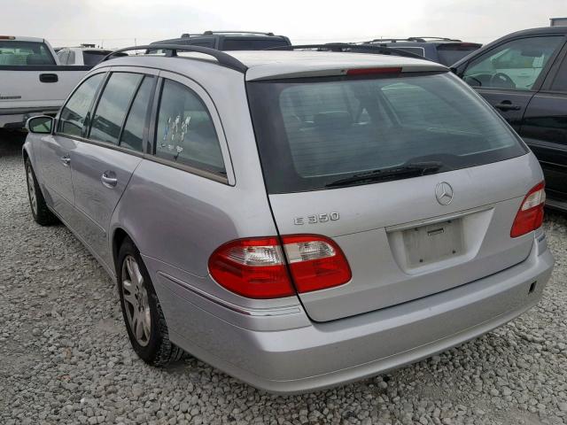 WDBUH56JX6A734928 - 2006 MERCEDES-BENZ E 350 WAGO SILVER photo 3