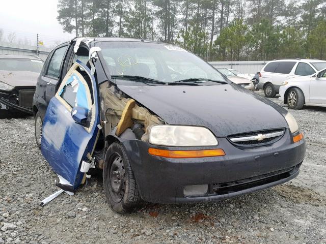 KL1TD666X7B758692 - 2007 CHEVROLET AVEO BASE Сұр фото 1