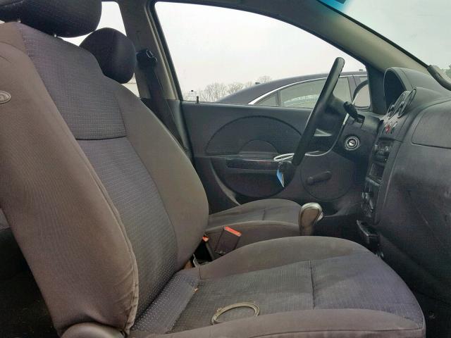 KL1TD666X7B758692 - 2007 CHEVROLET AVEO BASE Сұр фото 5