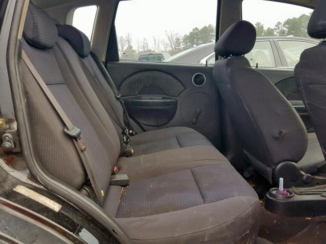 KL1TD666X7B758692 - 2007 CHEVROLET AVEO BASE Сұр фото 6