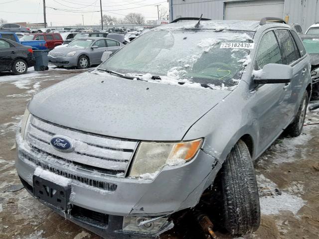 2FMDK48C17BB20461 - 2007 FORD EDGE SEL GRAY photo 2