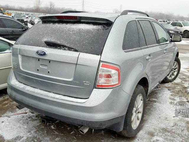 2FMDK48C17BB20461 - 2007 FORD EDGE SEL GRAY photo 4