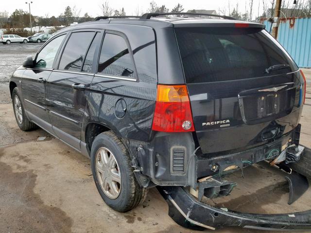 2C8GM68445R285164 - 2005 CHRYSLER PACIFICA T BLACK photo 3