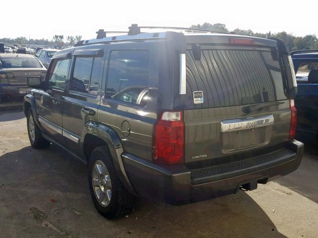 1J8HH58N46C221898 - 2006 JEEP COMMANDER GRAY photo 3