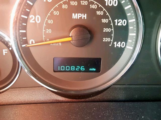 1J8HH58N46C221898 - 2006 JEEP COMMANDER GRAY photo 8