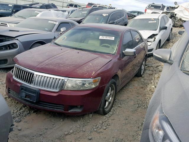 3LNHM26176R617242 - 2006 LINCOLN ZEPHYR MAROON photo 2