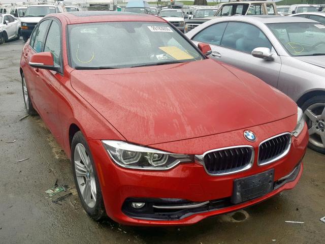 WBA8E9G50GNT81448 - 2016 BMW 328 I SULE RED photo 1