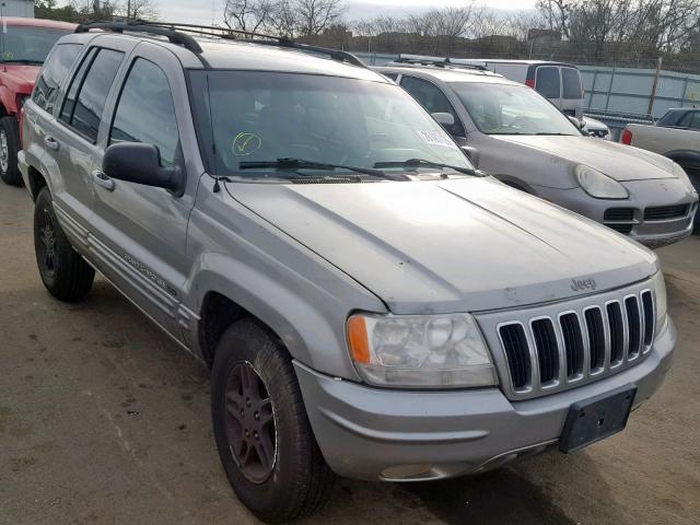 1J4GW58S01C643281 - 2001 JEEP GRAND CHER GRAY photo 1