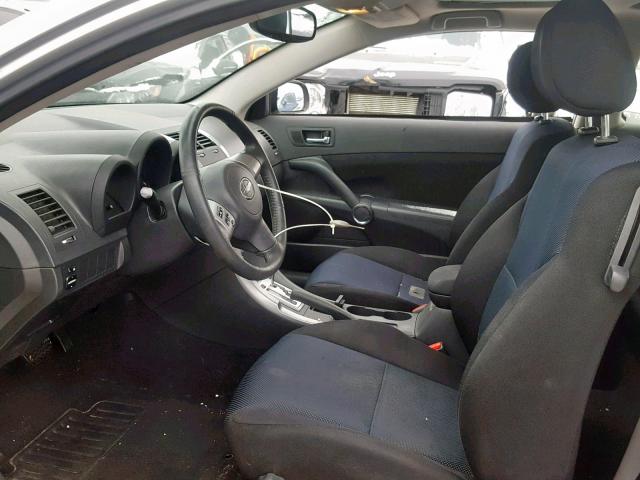 JTKDE177460078293 - 2006 TOYOTA SCION TC ვერცხლისფერი ფოტო 5