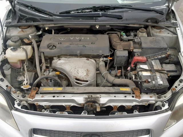 JTKDE177460078293 - 2006 TOYOTA SCION TC ვერცხლისფერი ფოტო 7