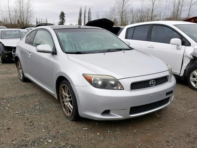JTKDE177770212957 - 2007 TOYOTA SCION TC SILVER photo 1