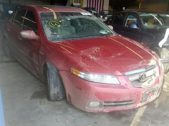 19UUA76547A014919 - 2007 ACURA TL TYPE S RED photo 2