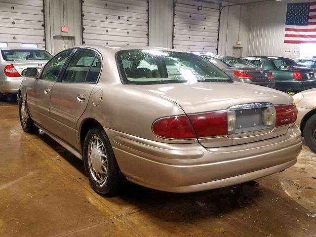 1G4HP54KX3U161469 - 2003 BUICK LESABRE CU BEIGE photo 3