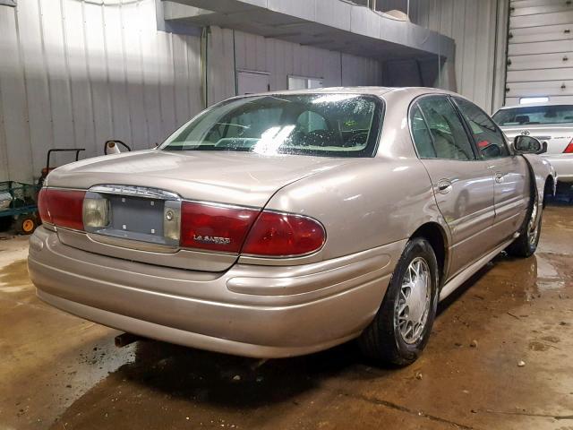 1G4HP54KX3U161469 - 2003 BUICK LESABRE CU BEIGE photo 4