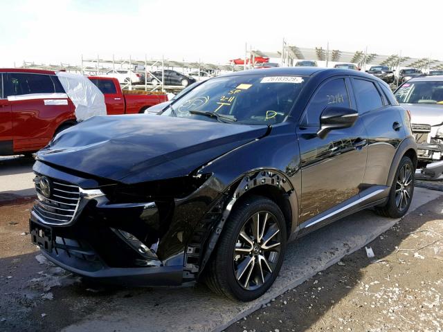 JM1DKBD7XG0117836 - 2016 MAZDA CX-3 GRAND BLACK photo 2