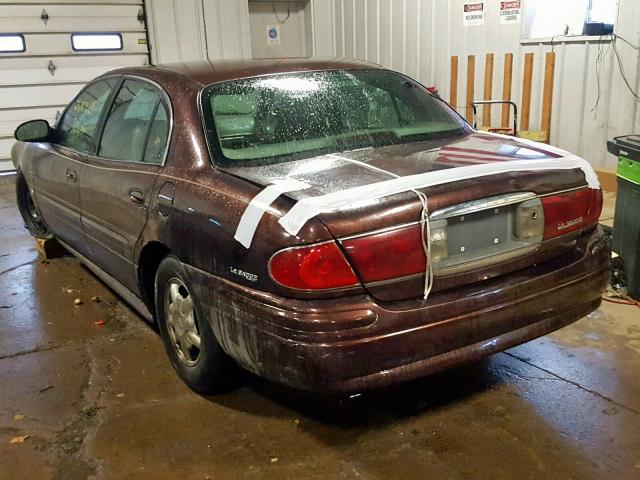 1G4HP54K51U281774 - 2001 BUICK LESABRE CU BROWN photo 3