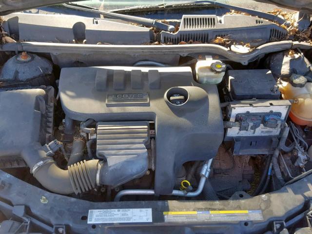 1G8AZ52F55Z174278 - 2005 SATURN ION LEVEL BLACK photo 7