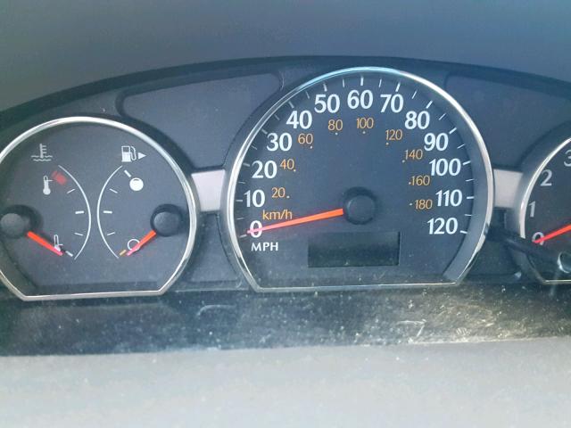 1G8AZ52F55Z174278 - 2005 SATURN ION LEVEL BLACK photo 8