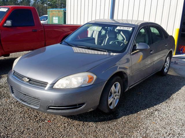 2G1WB55K669127743 - 2006 CHEVROLET IMPALA LS GRAY photo 2