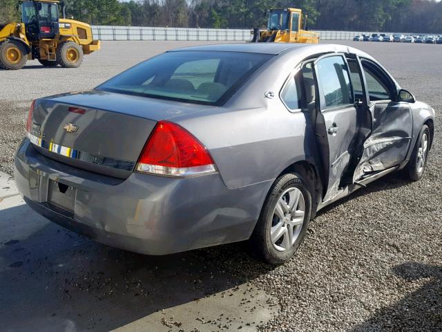 2G1WB55K669127743 - 2006 CHEVROLET IMPALA LS GRAY photo 4