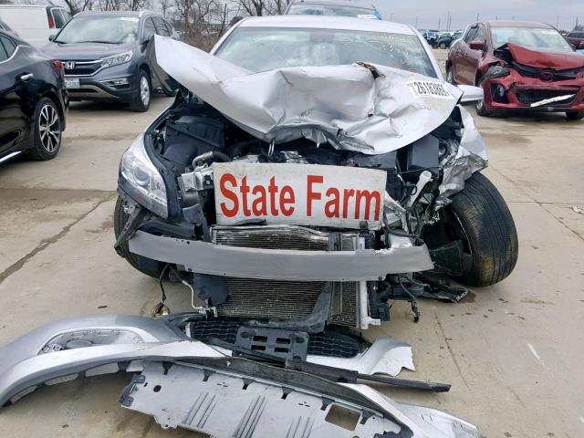 1G11F5SL1FF335161 - 2015 CHEVROLET MALIBU LTZ 银色 照片 9