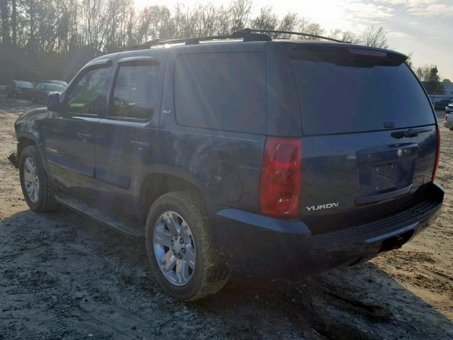 1GKFC13097R178552 - 2007 GMC YUKON BLUE photo 3