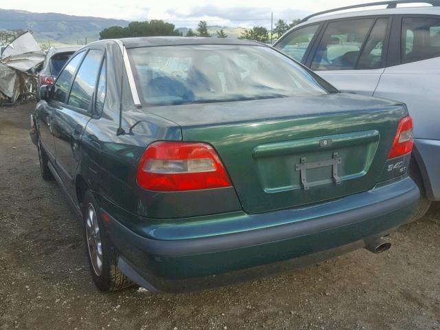 YV1VS2554YF514680 - 2000 VOLVO S40 GREEN photo 3