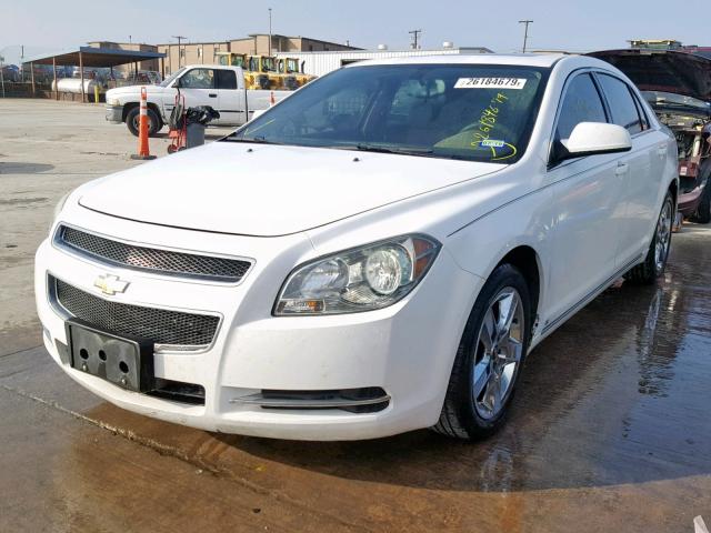 1G1ZH57BX9F244813 - 2009 CHEVROLET MALIBU 1LT 白色 照片 2
