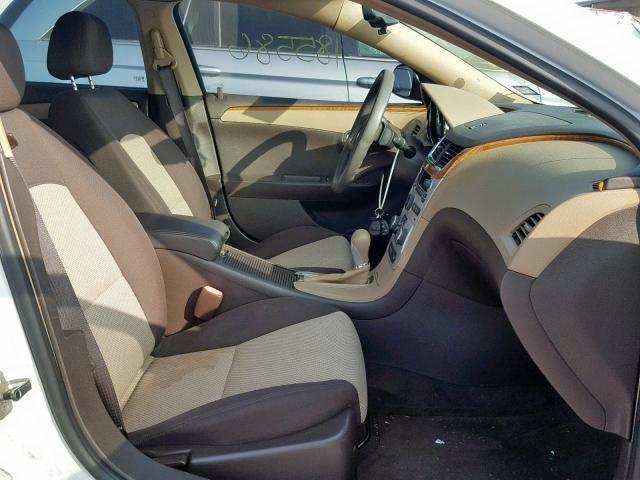 1G1ZH57BX9F244813 - 2009 CHEVROLET MALIBU 1LT 白色 照片 5