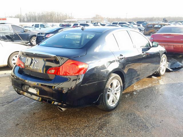 JN1CV6AR8BM402894 - 2011 INFINITI G37 BLACK photo 4