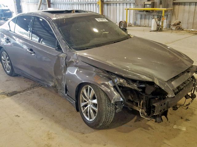 JN1BV7AP8EM693031 - 2014 INFINITI Q50 BASE SILVER photo 9