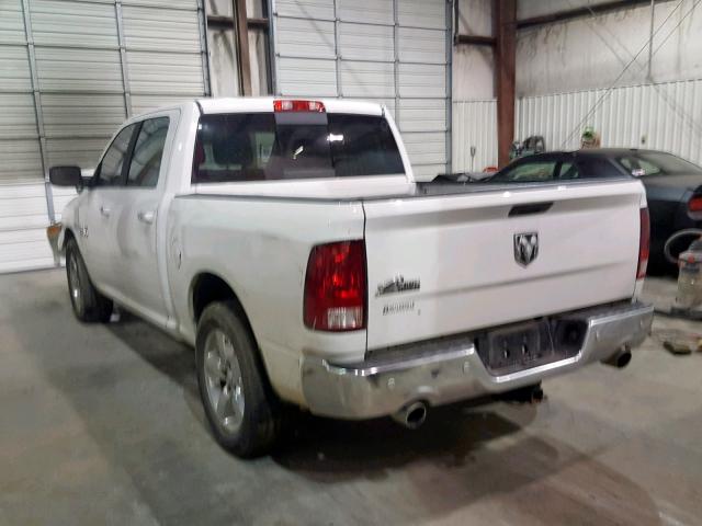 3C6RR6LT4HG745547 - 2017 RAM 1500 SLT WHITE photo 3