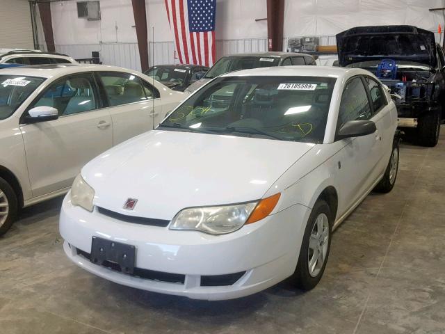1G8AN15F37Z100957 - 2007 SATURN ION LEVEL WHITE photo 2