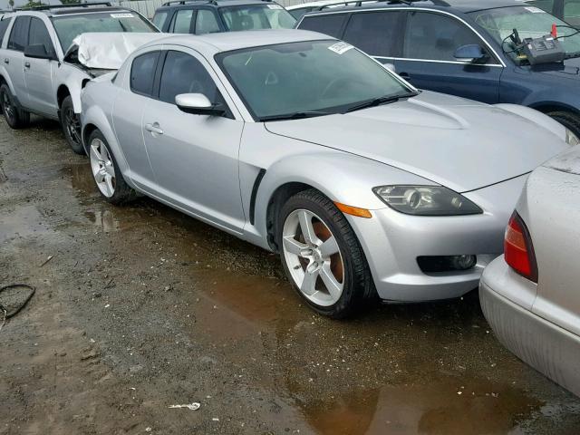 JM1FE173340106210 - 2004 MAZDA RX8 SILVER photo 1