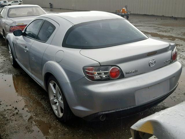 JM1FE173340106210 - 2004 MAZDA RX8 SILVER photo 3