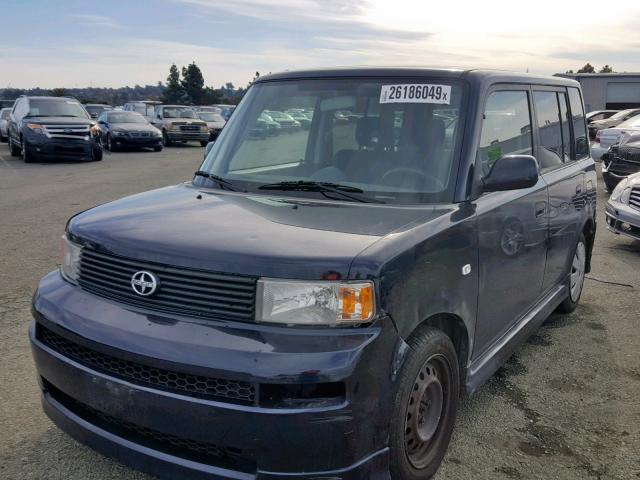 JTLKT324X64058799 - 2006 TOYOTA SCION XB Қара фото 2