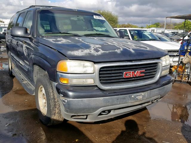 1GKFK16ZX4J158303 - 2004 GMC YUKON XL K BLACK photo 1