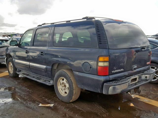 1GKFK16ZX4J158303 - 2004 GMC YUKON XL K BLACK photo 3