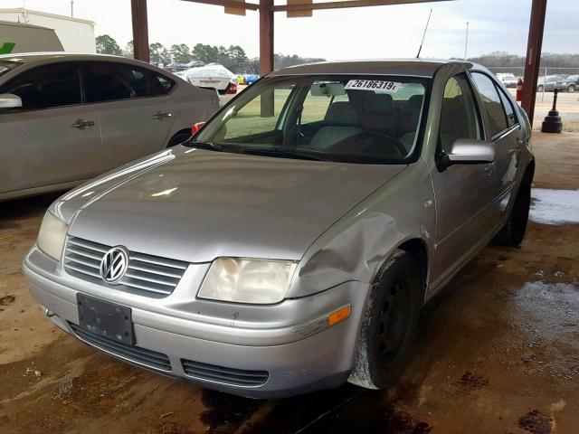 3VWRE69M63M137007 - 2003 VOLKSWAGEN JETTA GL SILVER photo 2