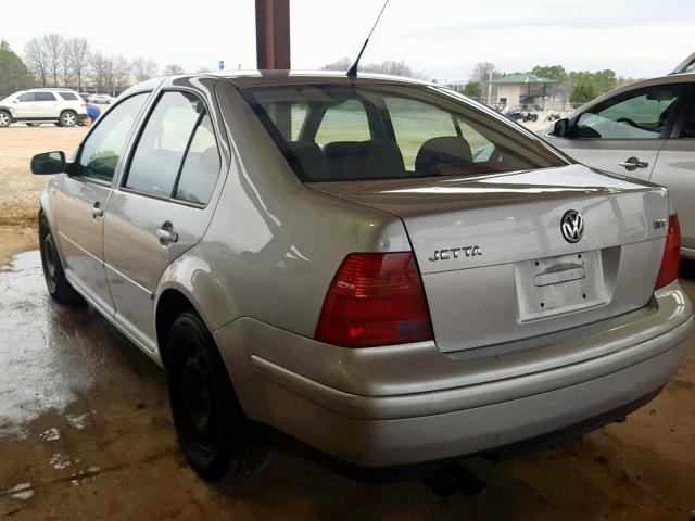 3VWRE69M63M137007 - 2003 VOLKSWAGEN JETTA GL SILVER photo 3